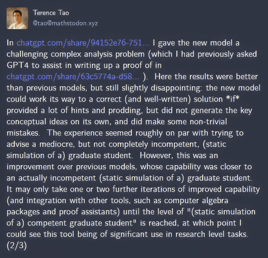 Терънс Тао Mathstodon